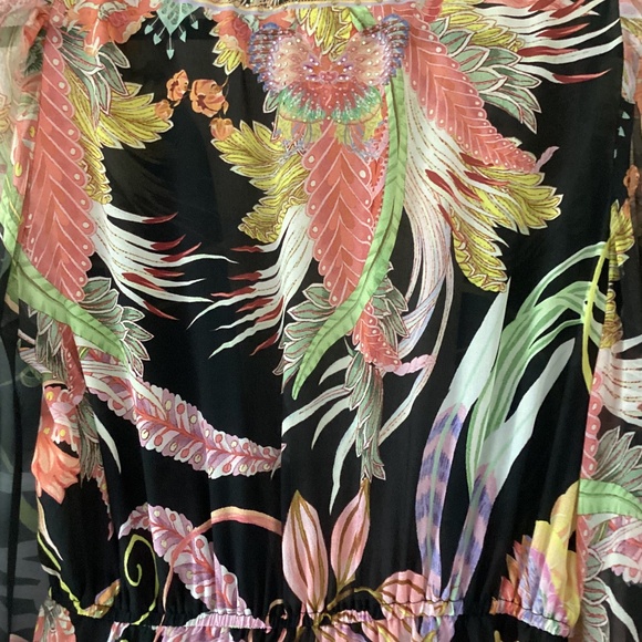 Camilla Short Wrap Tie Dress 🌙Lady Of The Moon🌙 Surplice or Front Tie NWOT - Picture 11 of 15